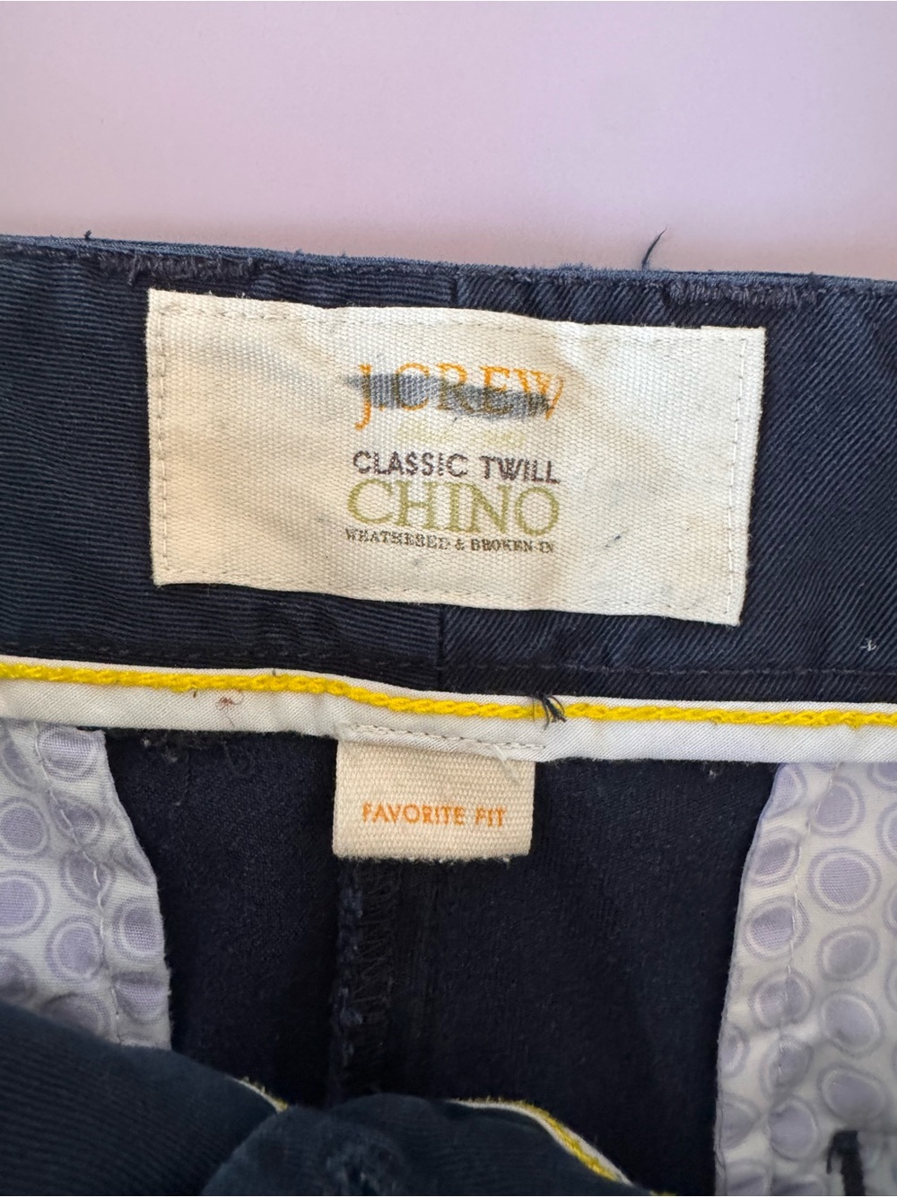 J.Crew Favorite Fit Navy Chino Capri Pants Womens‎ Size 8 Cotton - Picture 2 of 5